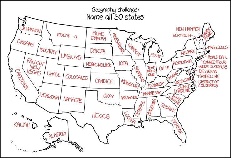 Three From Xkcd Arnold Zwicky s Blog